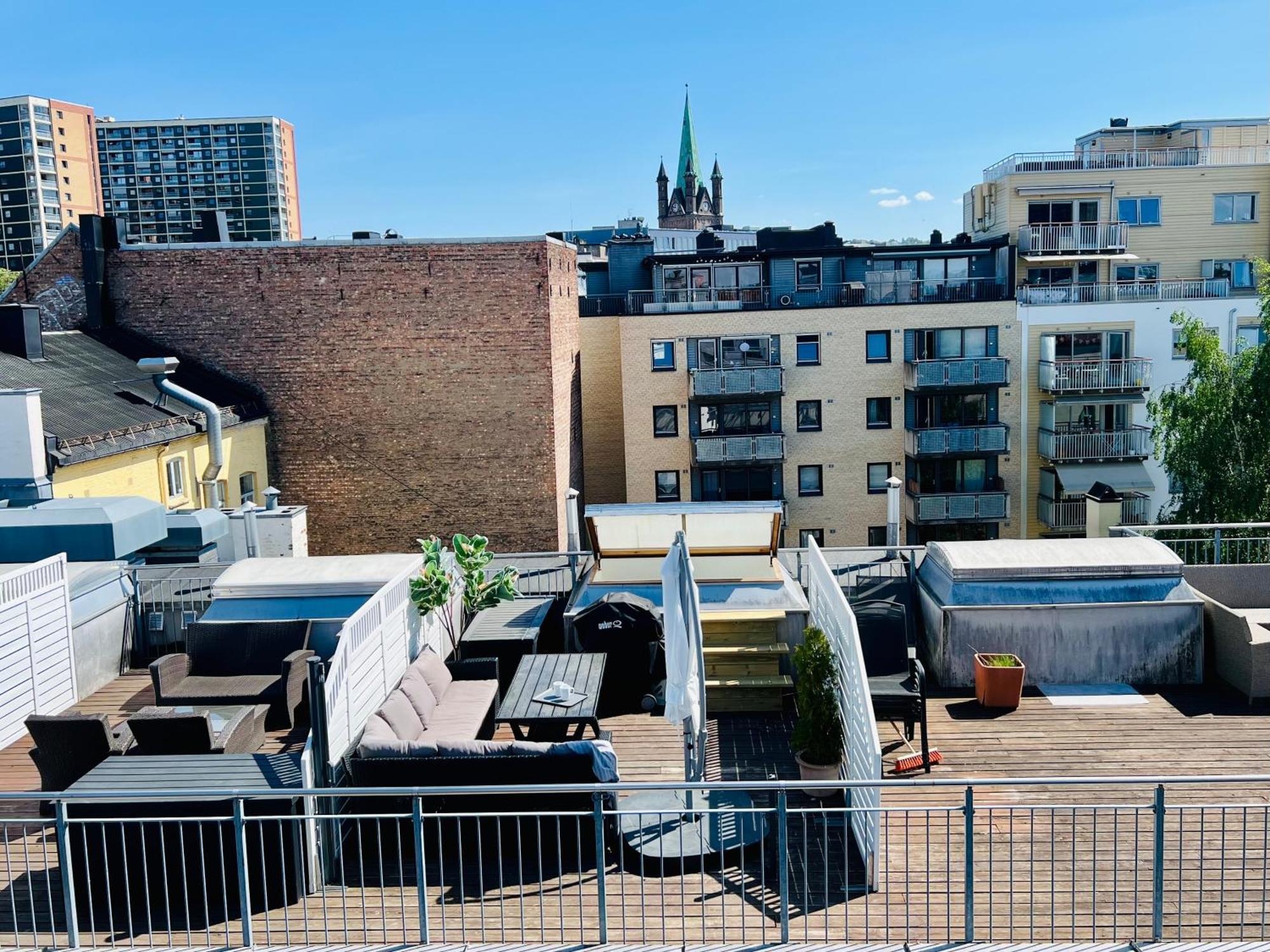 Ultracentral Duplex With Private Rooftop Terrace Oslo Exterior foto