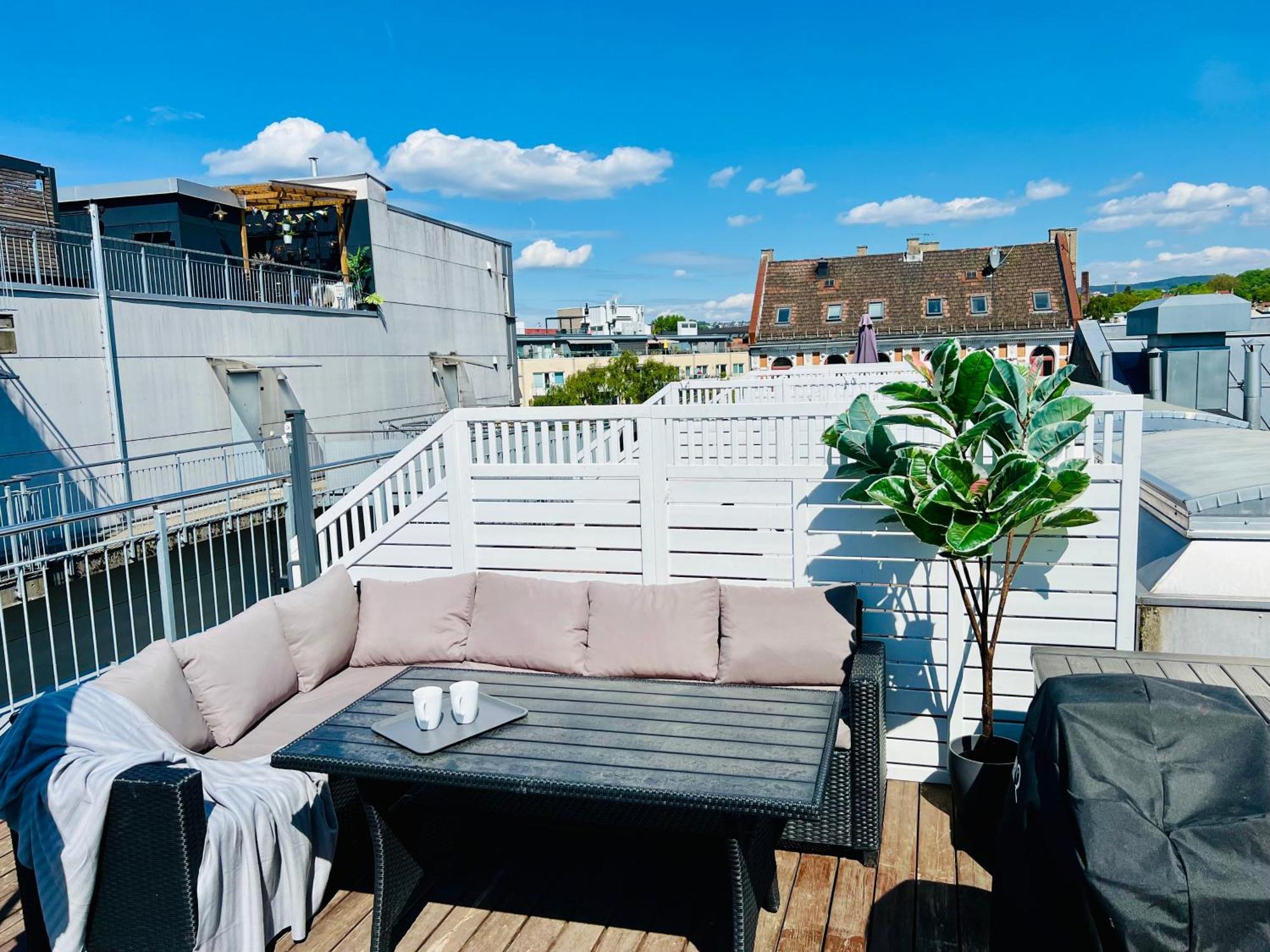 Ultracentral Duplex With Private Rooftop Terrace Oslo Exterior foto